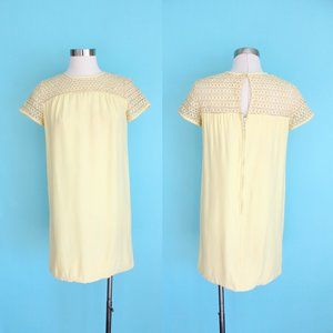 1960s Yellow Babydoll Mini Dress by Suzy Petites | Medium